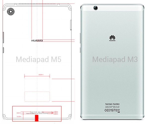 mediapad m3 m5