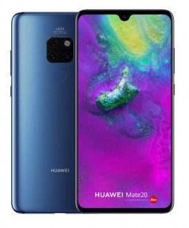 Huawei Mate 20 front back