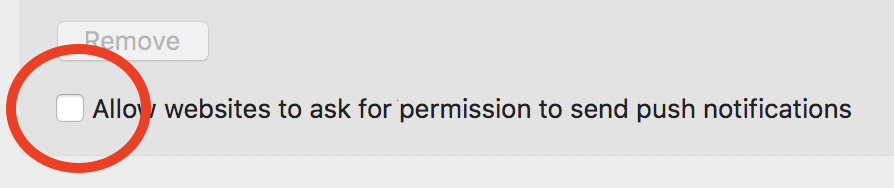 notifications safari