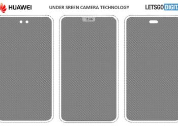 under screen camera
