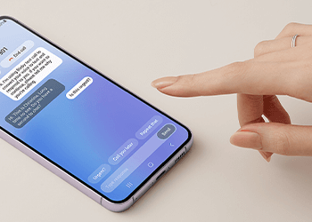 scherm vinger samsung